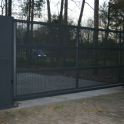 aluminium poorten - modern & hedendaags - Schuifpoort STC3